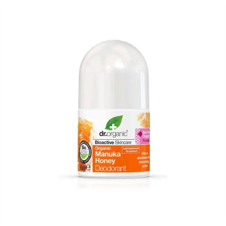 Dr. Organic Manuka Honey Deodorant 50ml - unisex - Teknashop Ltd
