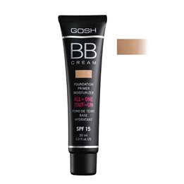 Gosh BB Cream Foundation Primer Moisturizer 03 Warm Beige 30ml - unisex - Teknashop Ltd