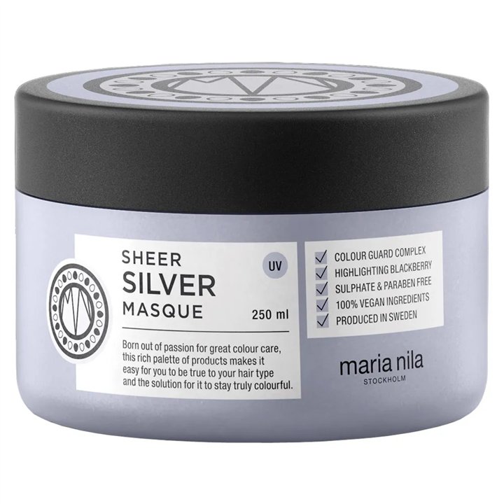 Maria Nila - Sheer Silver Masque 250ml - unisex - Teknashop Ltd
