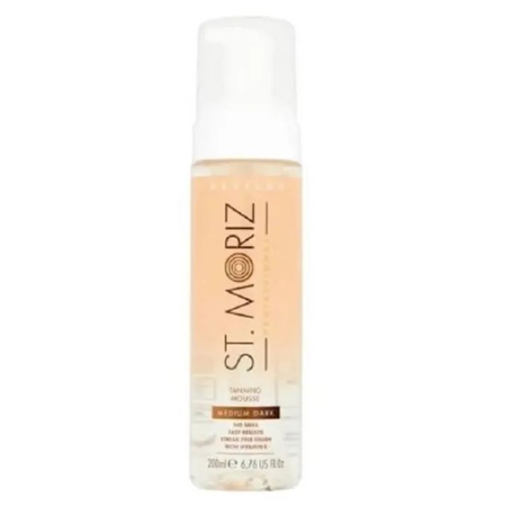 St. Moriz Clear Pro Tanning Mousse Medium Dark 200ml - unisex - Teknashop Ltd
