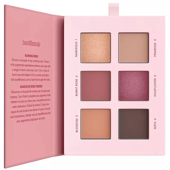 Bareminerals Mineralist Eyeshadow Palette Rosewood 7,8g - unisex - Teknashop Ltd