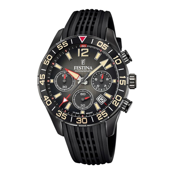 Festina Timeless F20518/3 Men's Watch Chronograph - F20518/3 - Teknashop Ltd