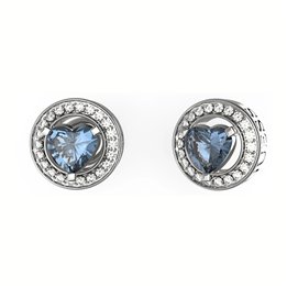 Guess Ladies Earrings JUBE04669JWRHLSTU - JUBE04669JWRHLSTU - Teknashop Ltd