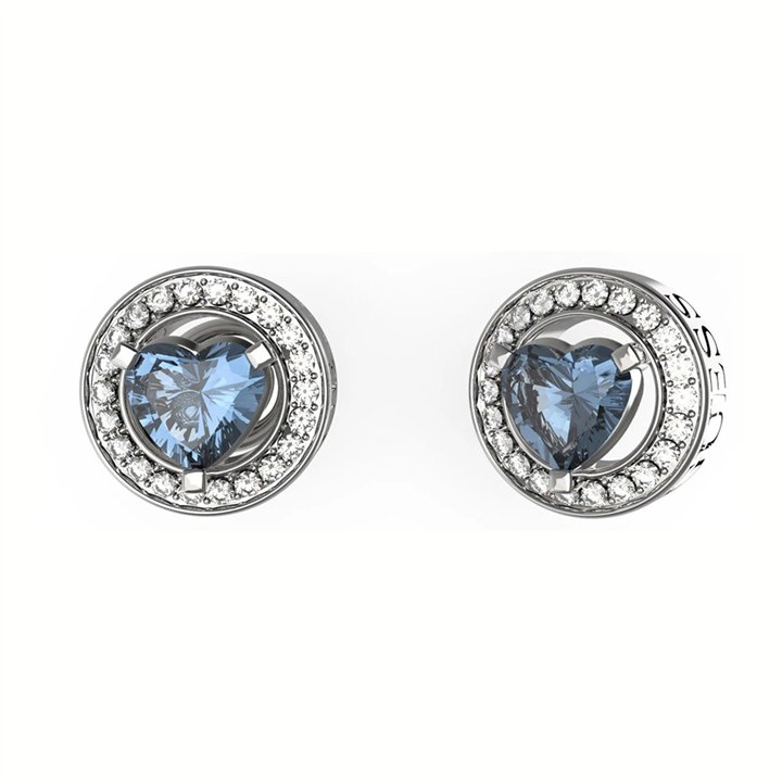 Guess Ladies Earrings JUBE04669JWRHLSTU - JUBE04669JWRHLSTU - Teknashop Ltd