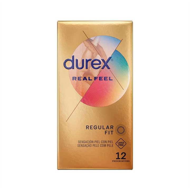 Condoms Real Feel 12ud - 8428076000458 - Teknashop Ltd