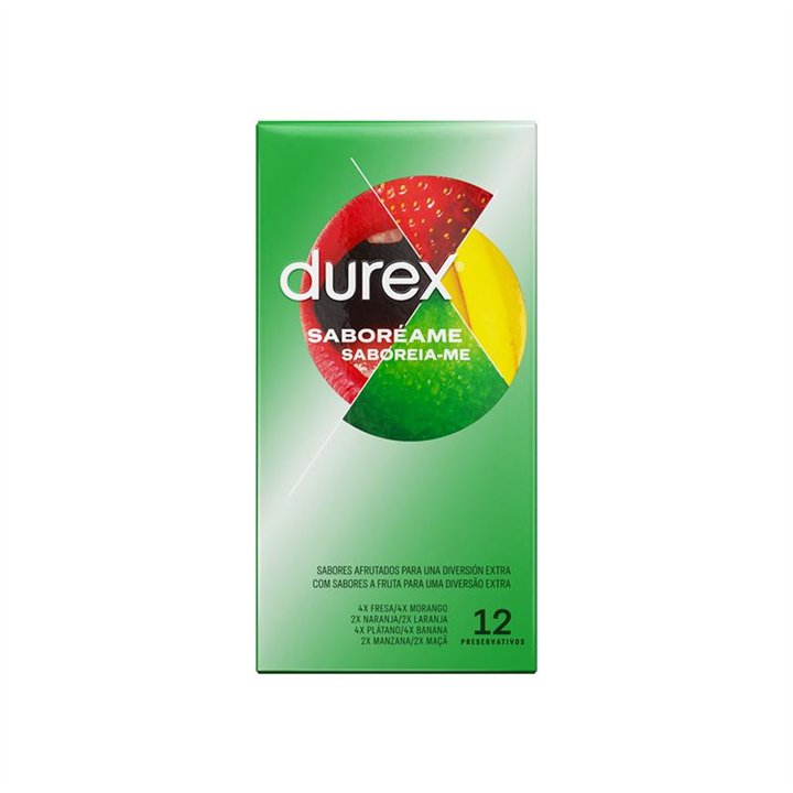 Flavored Condoms Saboréame 12 ud - 8428076000731 - Teknashop Ltd