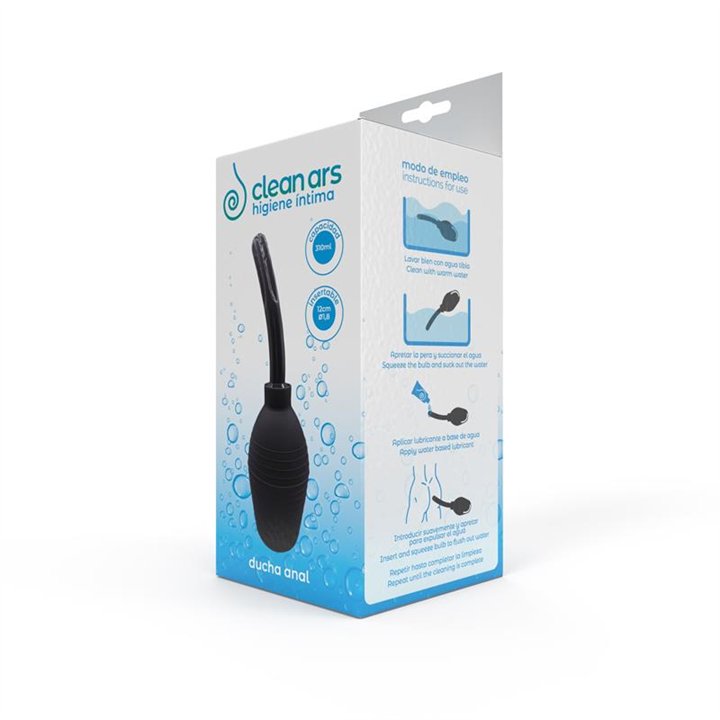 Anal Douche Black 310 ml - CLDA-310 - Teknashop Ltd