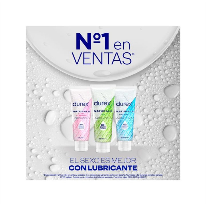 Lubricant Gel Naturals 100 ml - 8410104881832 - Teknashop Ltd