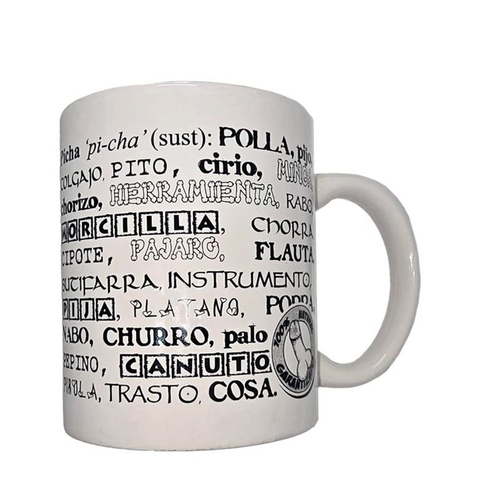 Mug Synonyms Penis 370ml - 8412345054174 - Teknashop Ltd
