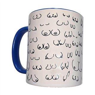 Mug Breast 370ml - 8412345054242 - Teknashop Ltd