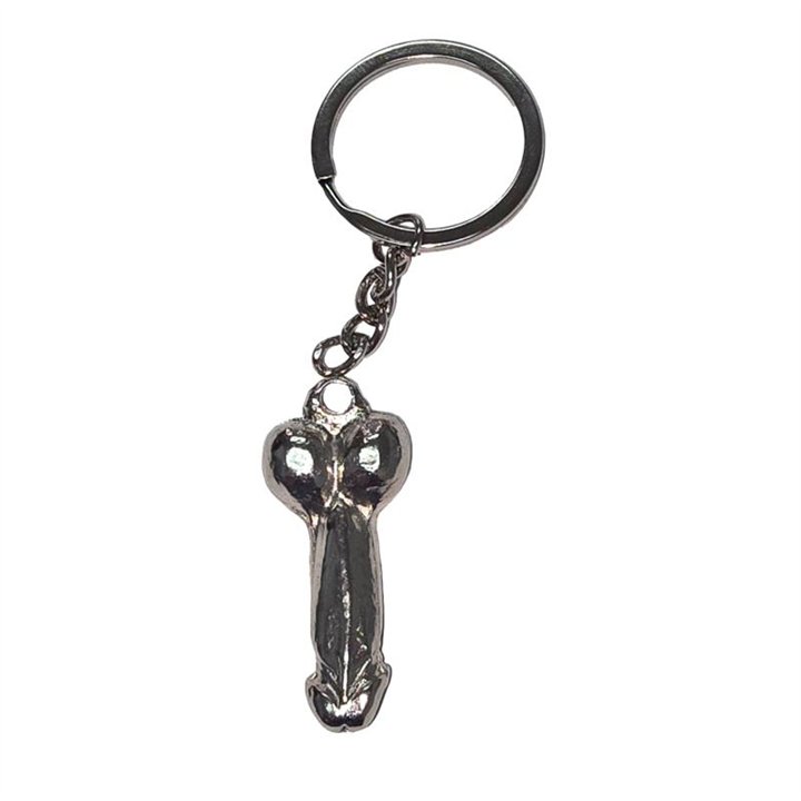 penis-shaped metal keychain - 8412345054518 - Teknashop Ltd