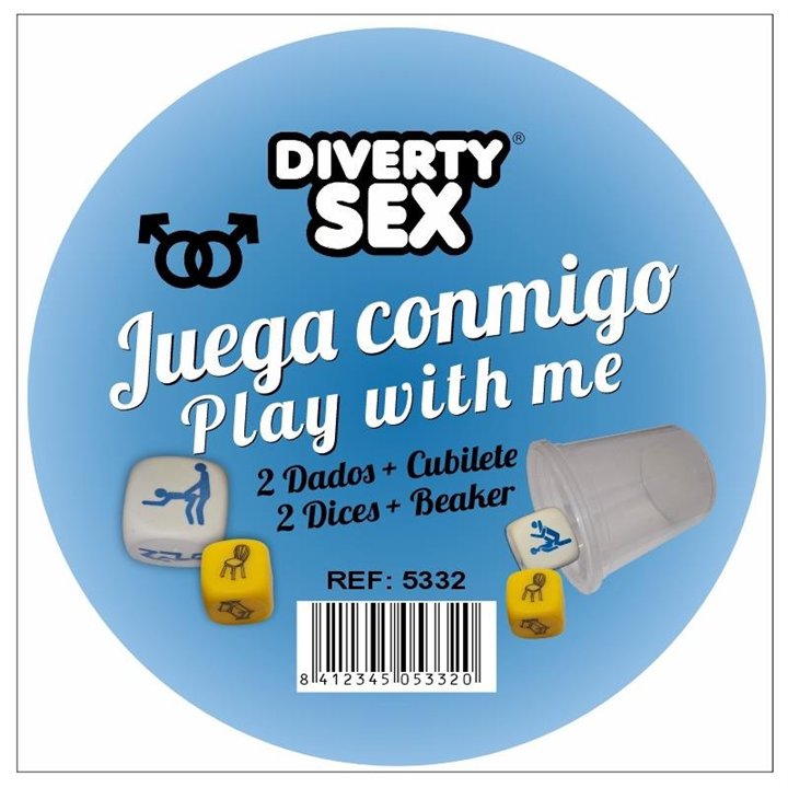 Cup with 2 Small Dice Positions and Place - 8412345053320 - Teknashop Ltd