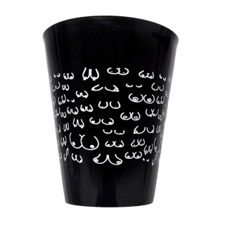 Plastic Cup with Breast 500ml - 8412345053252 - Teknashop Ltd