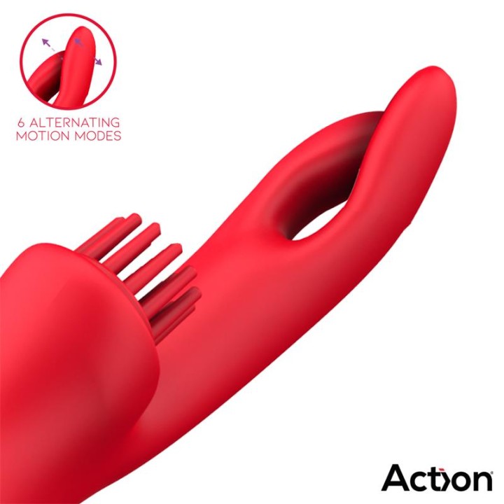 Bilma Vibe with Brushing Clit Stimulator and Alternating Function - AC-043 - Teknashop Ltd