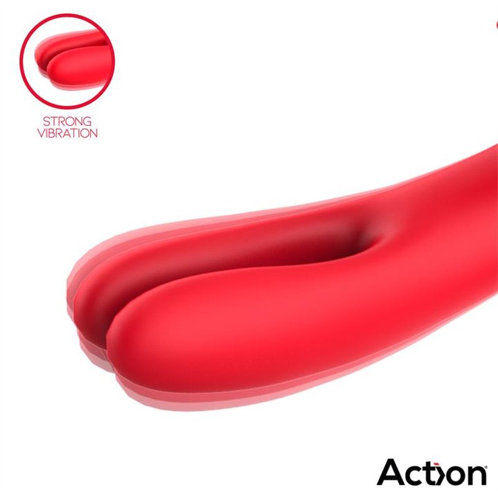 Bilma Vibe with Brushing Clit Stimulator and Alternating Function - AC-043 - Teknashop Ltd