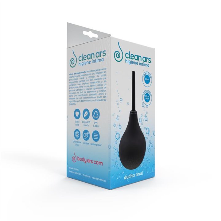 Anal Douche Black 120 ml - CLDA-313 - Teknashop Ltd