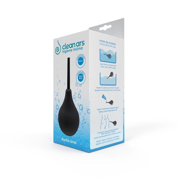 Anal Douche Black 120 ml - CLDA-313 - Teknashop Ltd