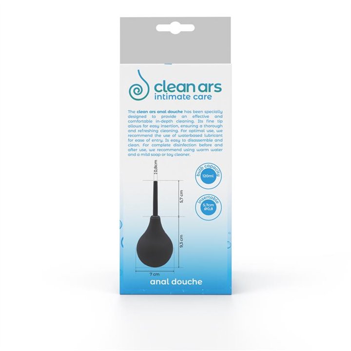 Anal Douche Black 120 ml - CLDA-313 - Teknashop Ltd