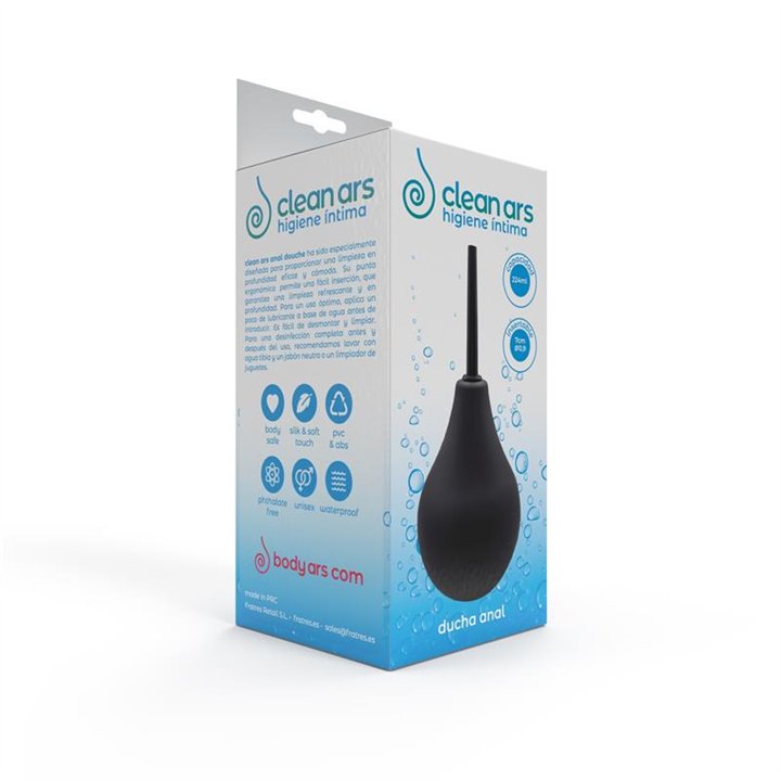 Anal Douche Black 224 ml - CLDA-224 - Teknashop Ltd