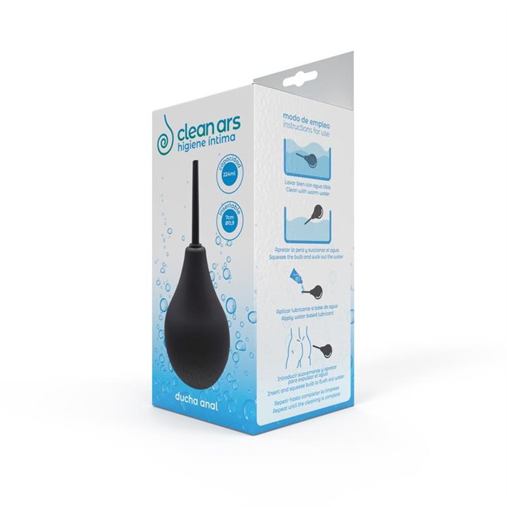 Anal Douche Black 224 ml - CLDA-224 - Teknashop Ltd