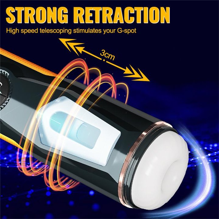 Aneemun Masturbator with Thrusting and Rotation - SQ-MA70078 - Teknashop Ltd