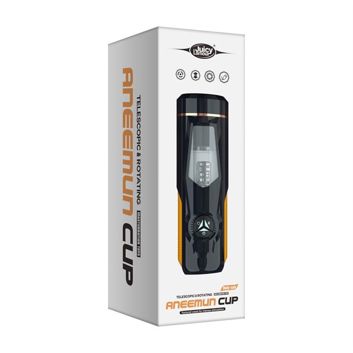 Aneemun Masturbator with Thrusting and Rotation - SQ-MA70078 - Teknashop Ltd