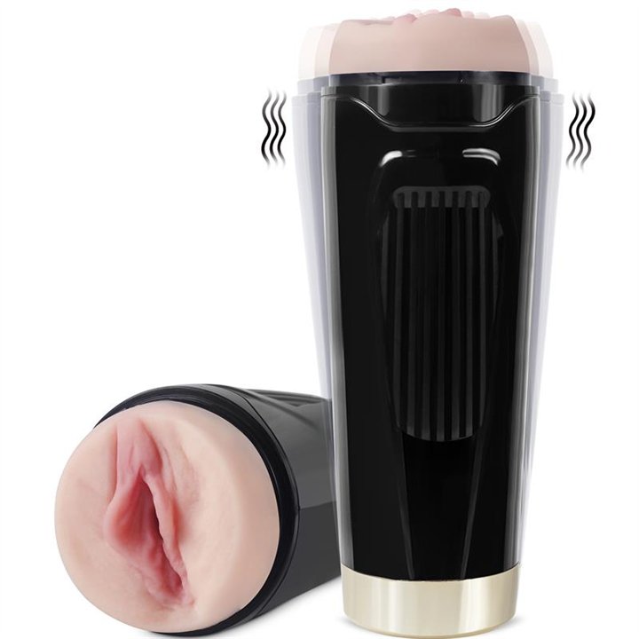 Davina Masturbator with vibration - SQ-MA70063 - Teknashop Ltd