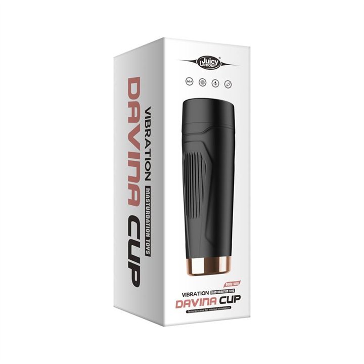 Davina Masturbator with vibration - SQ-MA70063 - Teknashop Ltd