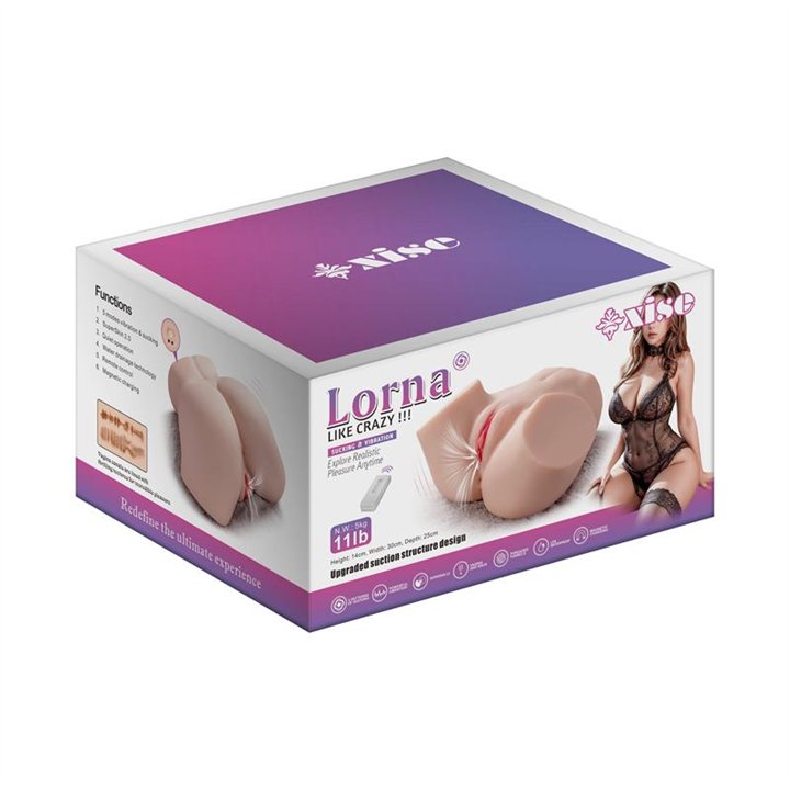 Lorna Torso with Vibration and Sucking Efect 5 kg - SQ-MAS50108 - Teknashop Ltd