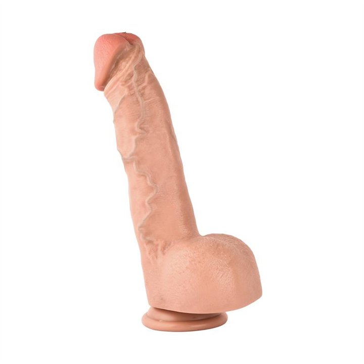 August Dildo Dual Layer 11 - SQ-WBC10229 - Teknashop Ltd