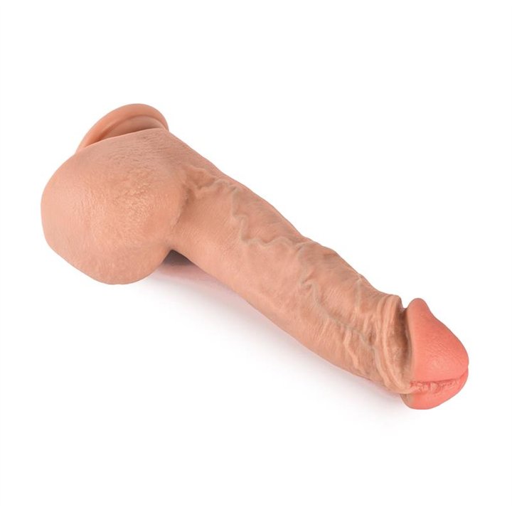 August Dildo Dual Layer 11 - SQ-WBC10229 - Teknashop Ltd