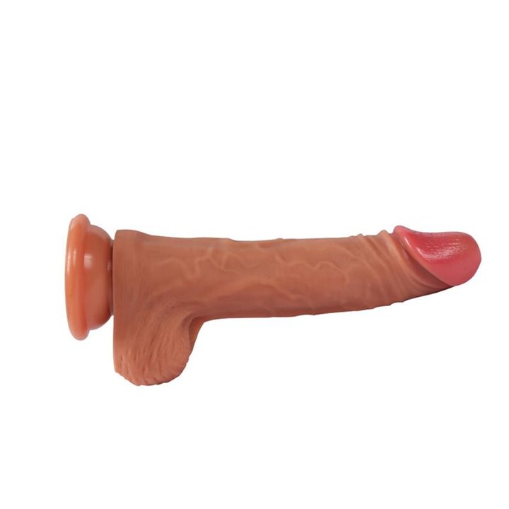 Kevin Dildo Dual Layer Silicone 7.87 - SQ-WBD10023 - Teknashop Ltd