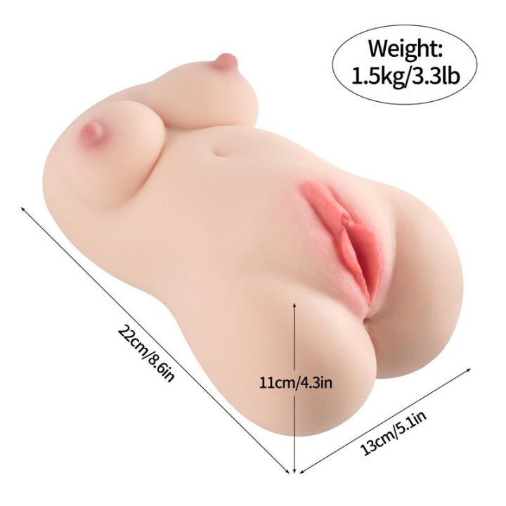Debbie mini Vibrating Torso 1.5 kg - SQ-MA20086 - Teknashop Ltd