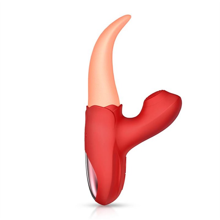 Double Stimulator Crazy Tongue and Pulsation - MT-210 - Teknashop Ltd