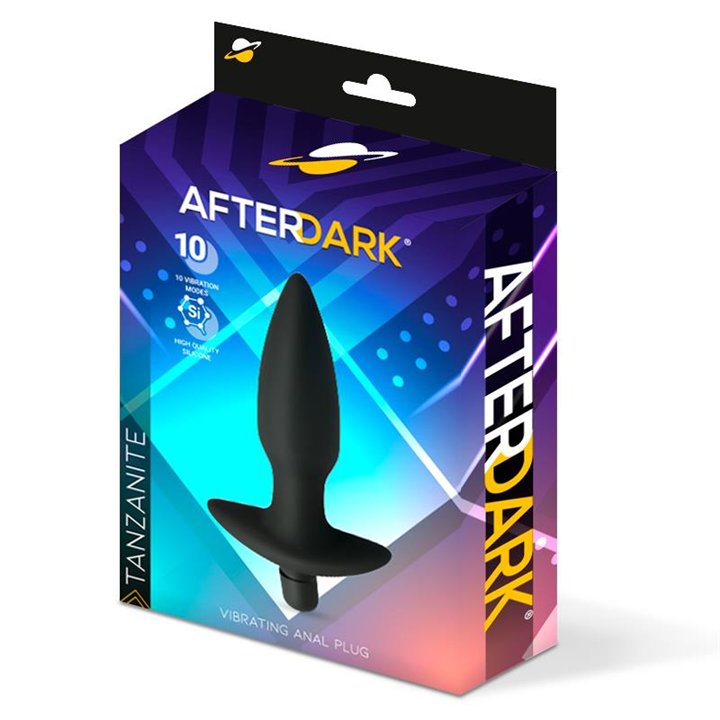Tanzanite Vibrating Anal Plug - AD-512 - Teknashop Ltd