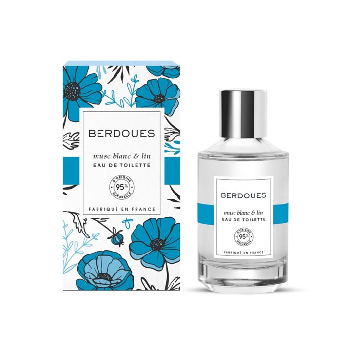 Parfums Berdoues, Musc Blanc Et Lin, Eau De Toilette, Unisex, 100 ml - Teknashop Ltd
