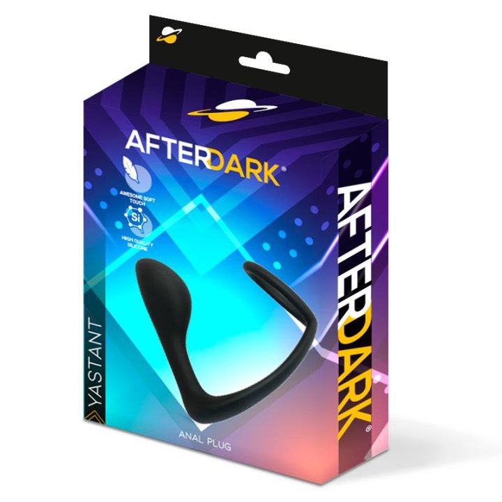 Yastant Anal Plug with Testicles Ring - AD-522 - Teknashop Ltd