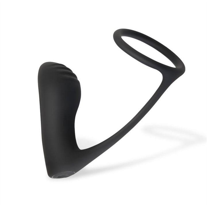 Ammolite Vibrating Anal Plug with Testicle Ring - AD-515 - Teknashop Ltd