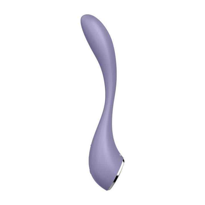 G-Spot Flex 5+ Multi Vibrator with Satisfyer Connect APP Lilac - 4061504038674 - Teknashop Ltd