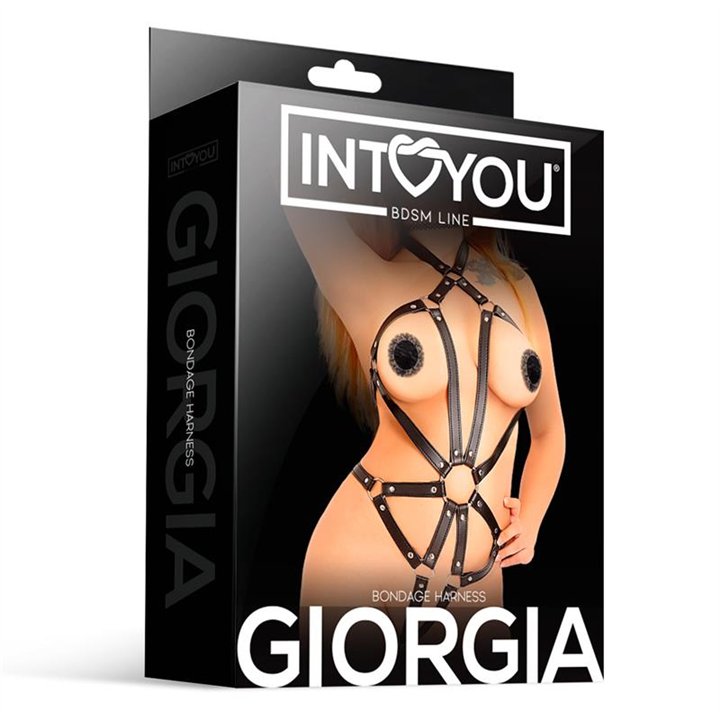 Giorgia Bondage Full Body Harness - IB-628 - Teknashop Ltd