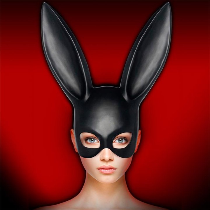 Allicia Bunny Mask Black - IB-627 - Teknashop Ltd