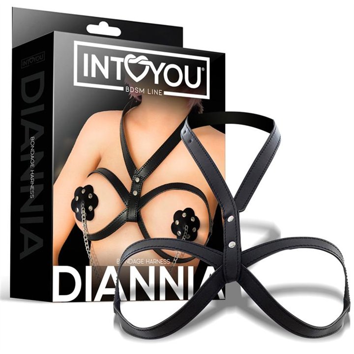 Diannia Bondage Breast Harness - IB-634 - Teknashop Ltd