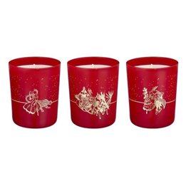 Set Trio, Parfums de Marly, Festive Spiced Delight, Woody & Spicy, Scented Candle, 3 pcs, 75 g - Teknashop Ltd