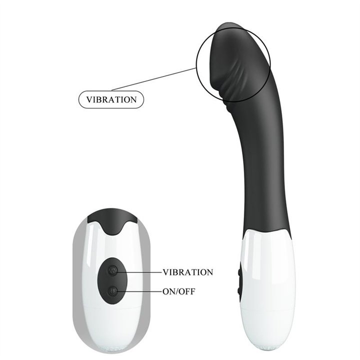 Vibrator Elemental 30 functions Black - BI-014812-A3 - Teknashop Ltd