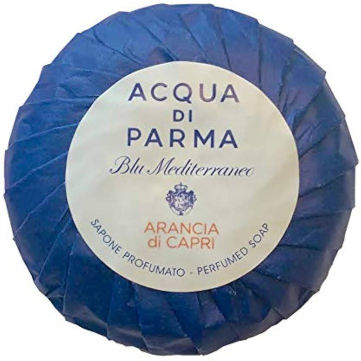 Acqua di Parma, Blu Mediterraneo - Arancia di Capri, Cleansing & Moisturising, Scented Soap Bar, 50 g - Teknashop Ltd