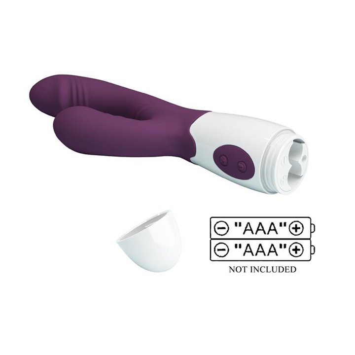Vibrator Andre 30 functions Purple - BI-014264-A2 - Teknashop Ltd