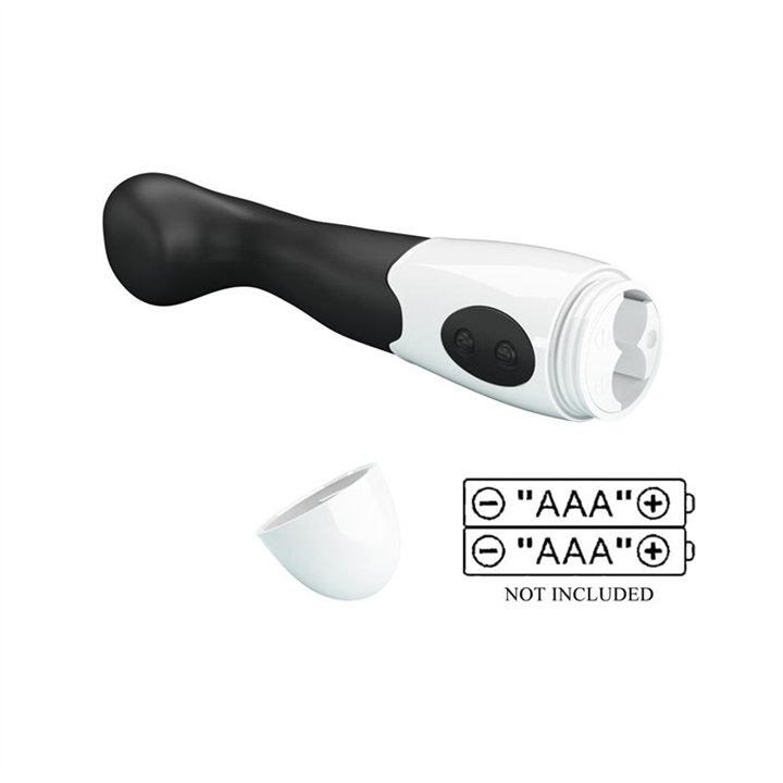 Vibrator Charles 30 functions Black - BI-014221-A3 - Teknashop Ltd