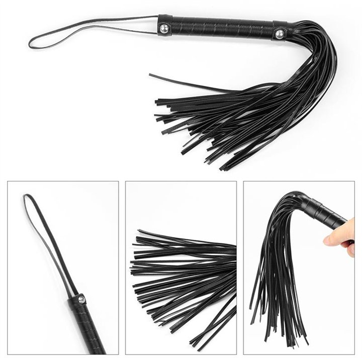 Bondage Kit Deluxe with Vibrator Black - LO-SM1009 - Teknashop Ltd