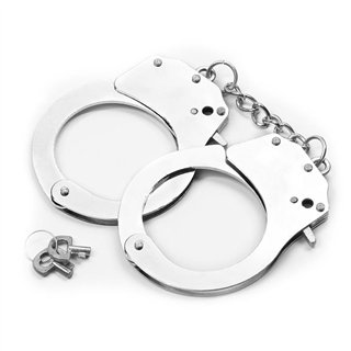 Metal HandCuffs - LO-LV1503 - Teknashop Ltd