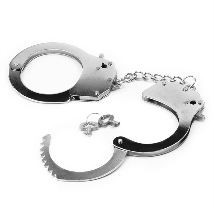 Metal HandCuffs - LO-LV1503 - Teknashop Ltd